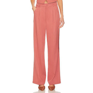 Paige 'Merano' Red Twill Pant Size 8